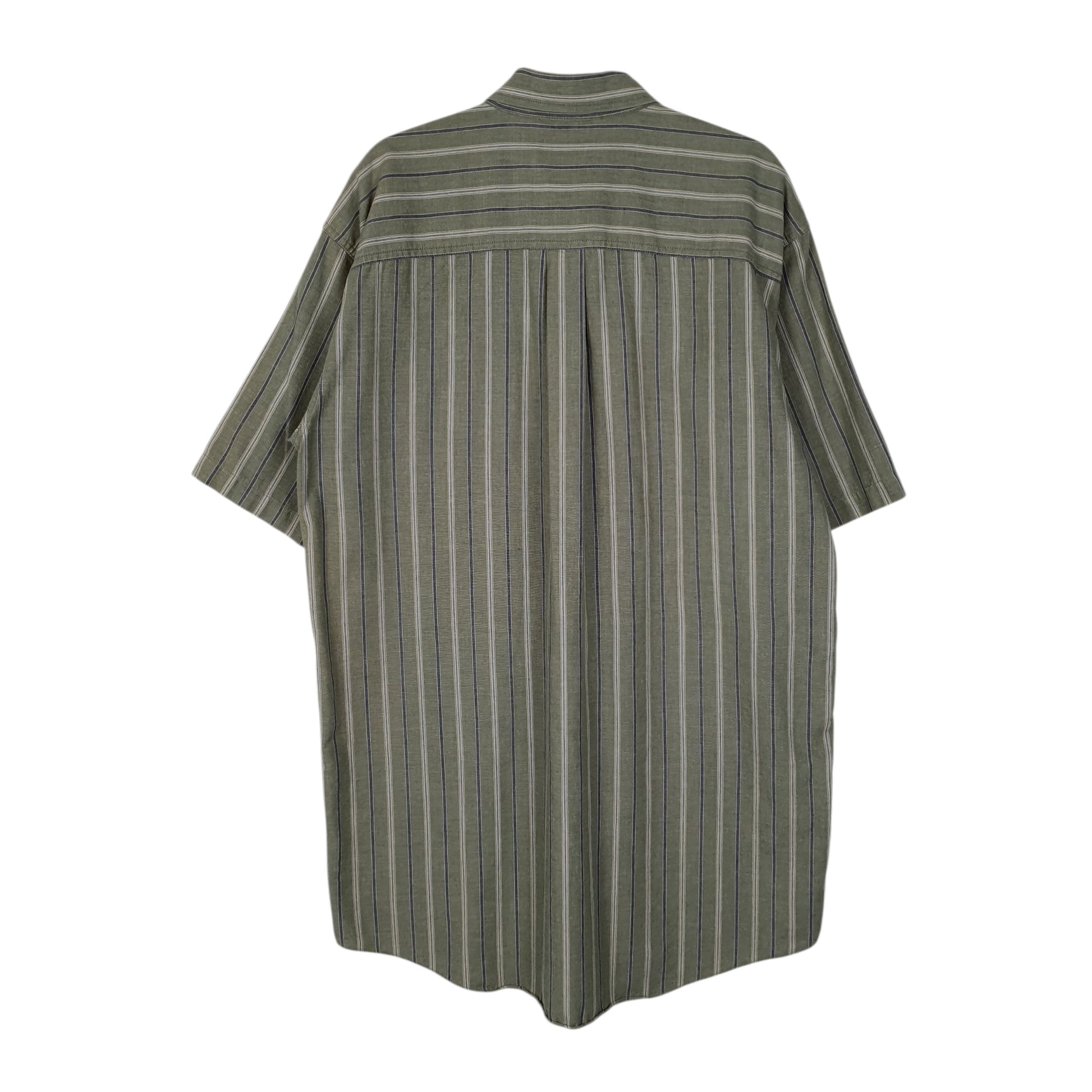 Mens Green L.L.Bean Tall  Shirt