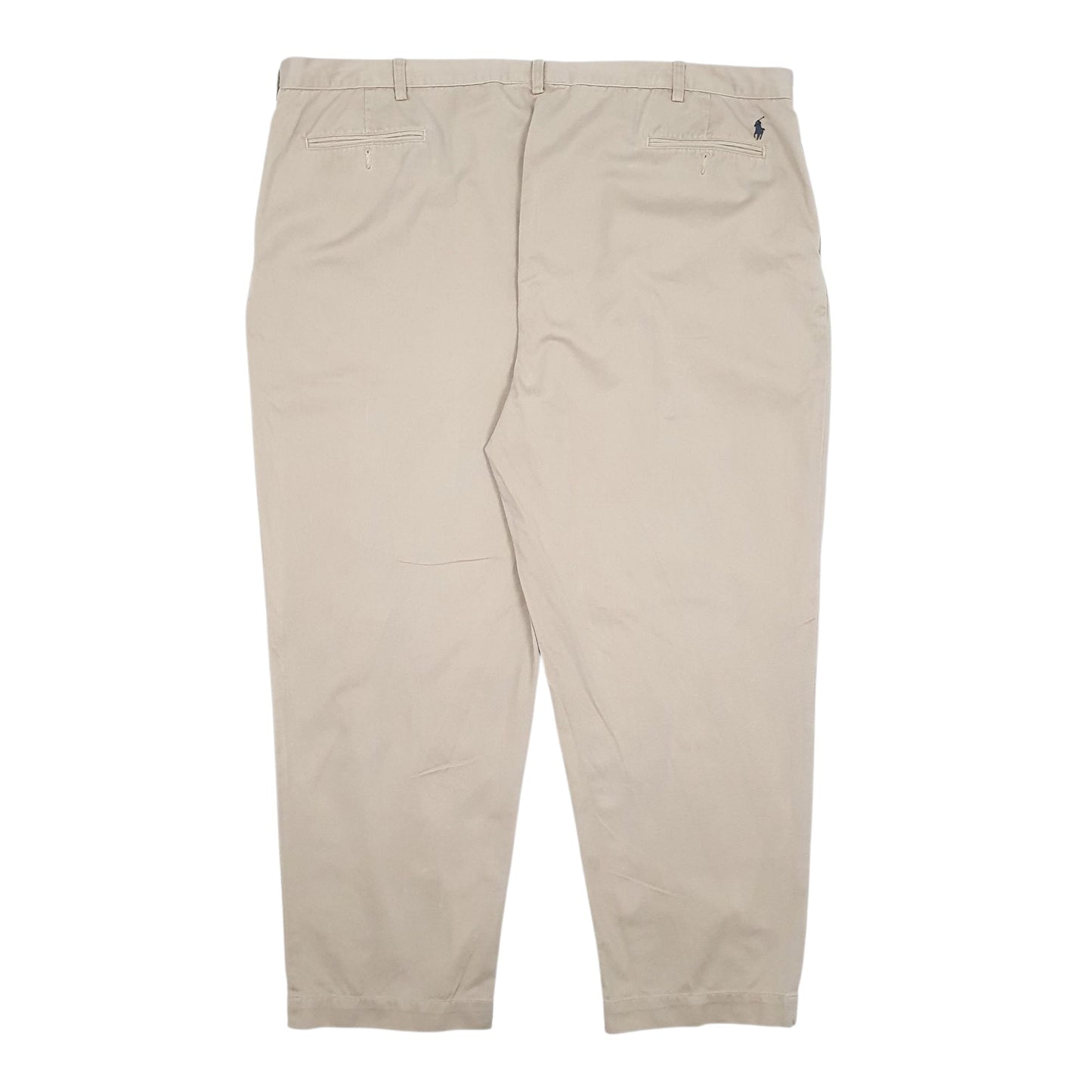 Mens Beige Polo Ralph Lauren Big/Grand Ethan Pant Pleated  Trousers