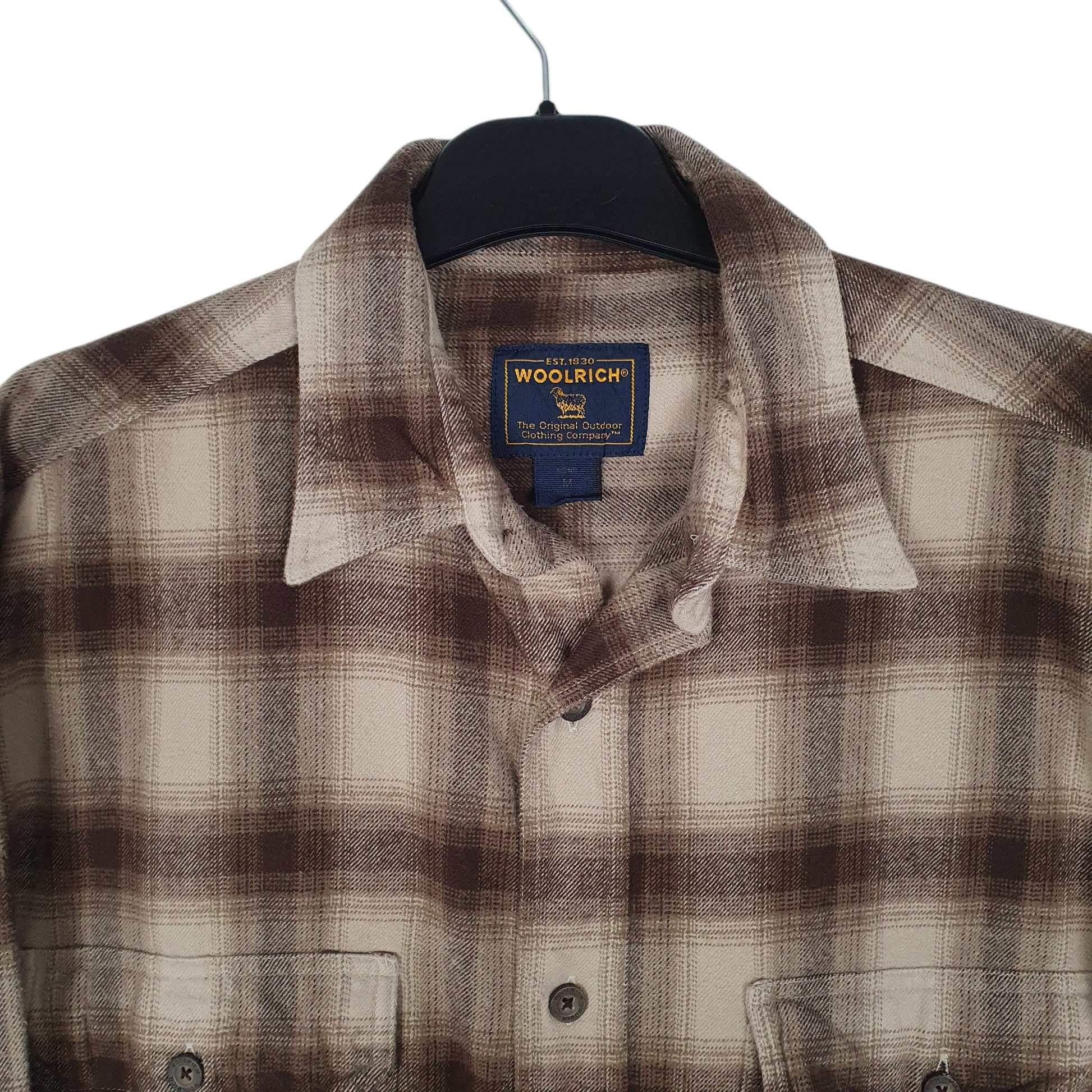 Mens Beige Woolrich   Shirt