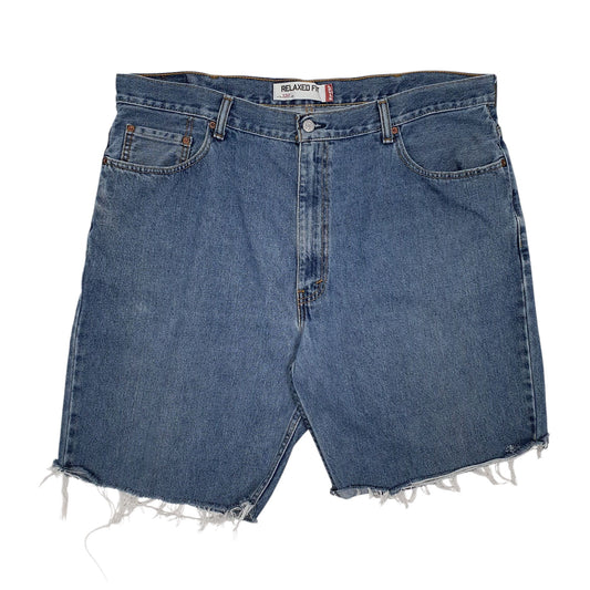 Mens Blue Levis 550 Relaxed Fit Denim Shorts
