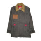 Womens Grey Miners Military Field  Coat
