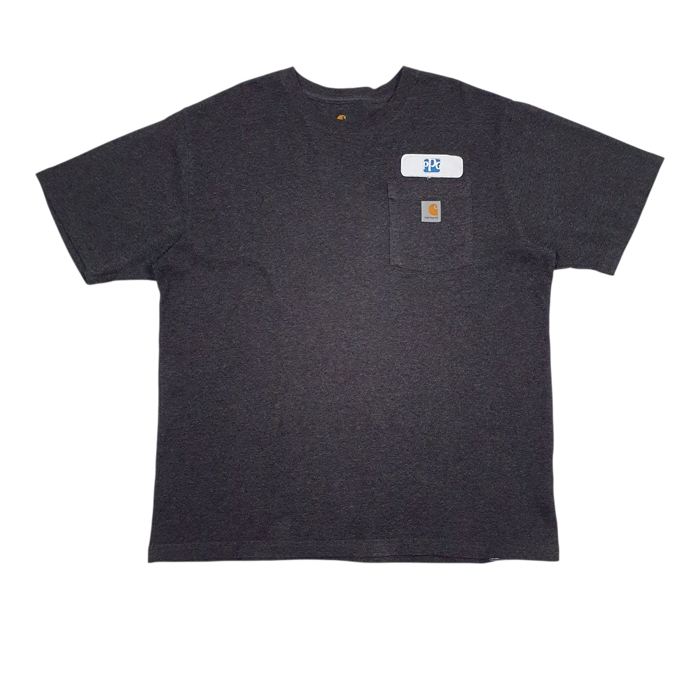 Mens Grey Carhartt  Short Sleeve T Shirt