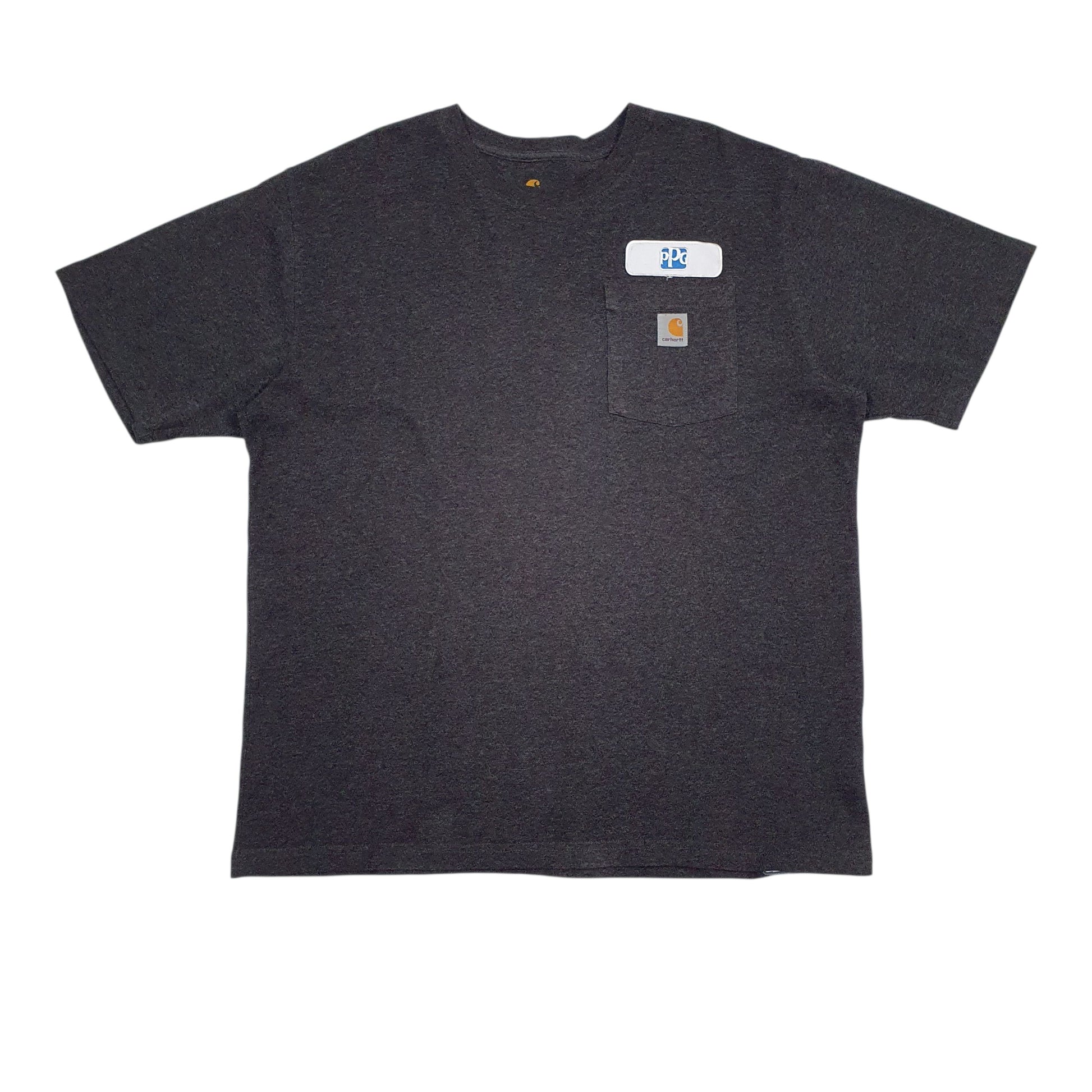 Mens Grey Carhartt  Short Sleeve T Shirt