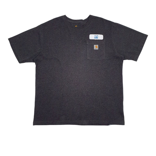 Mens Grey Carhartt  Short Sleeve T Shirt