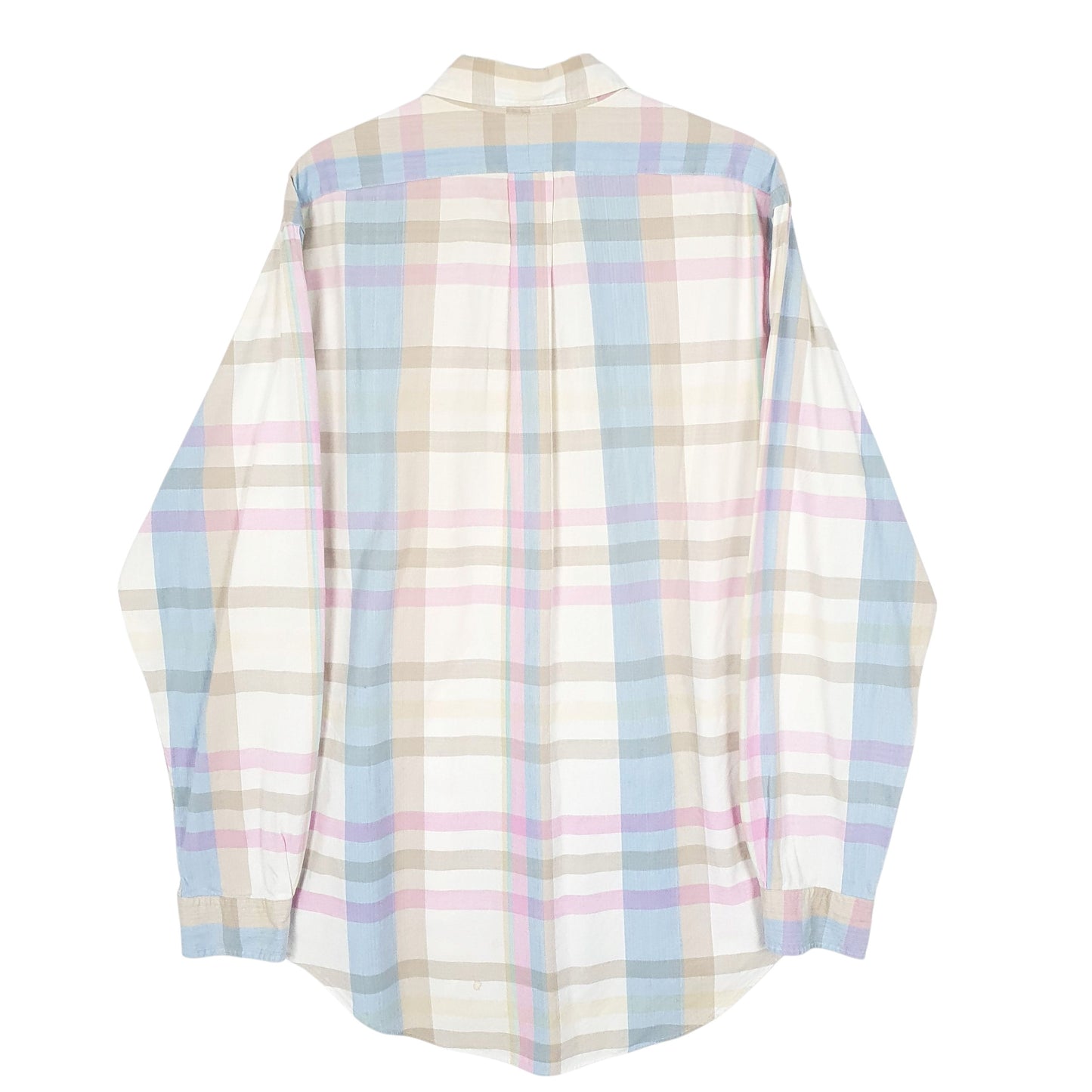 Mens Cream Ralph Lauren Vintage 90s  Shirt