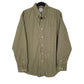 Mens Green L.L.Bean  Long Sleeve Shirt