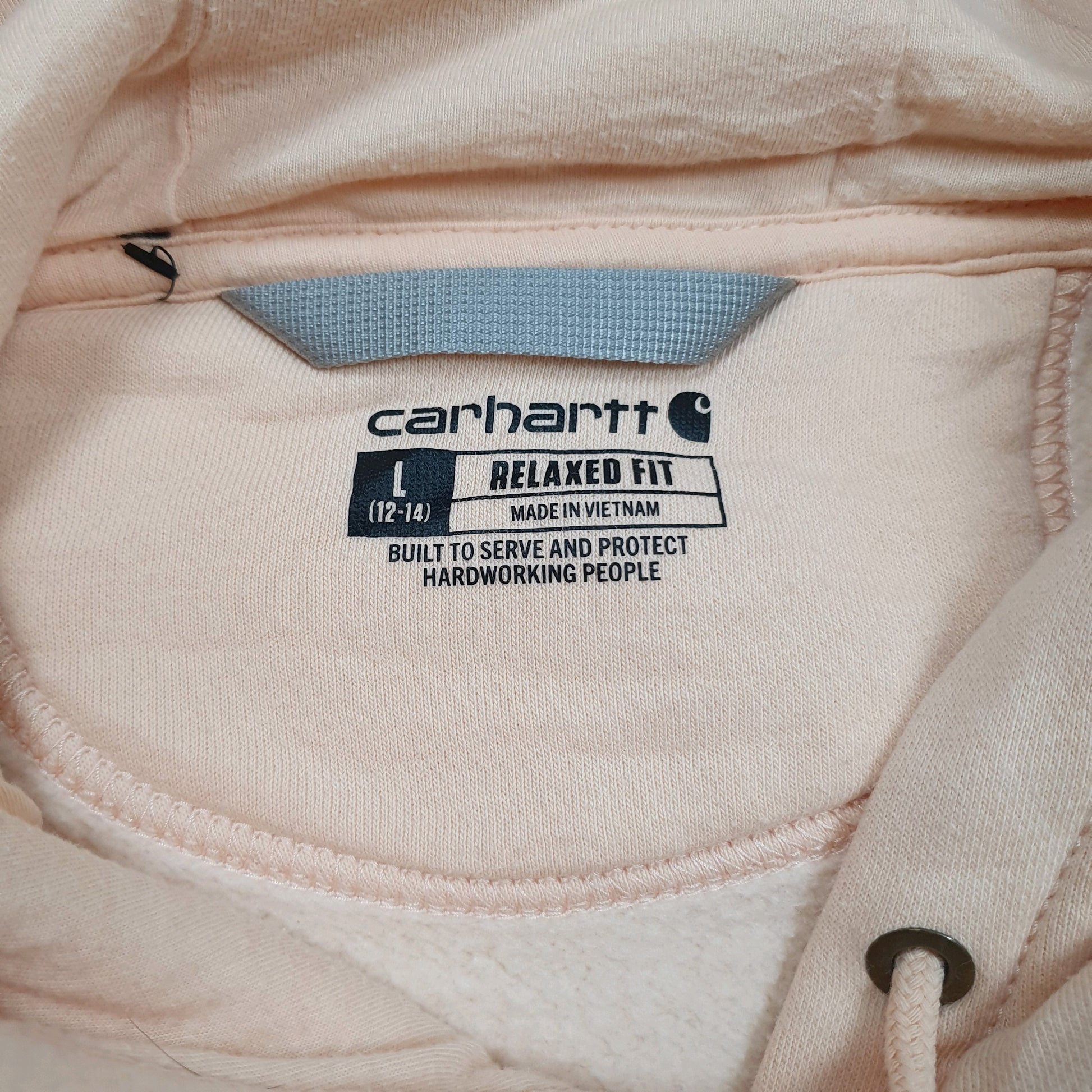 Womens Peach Carhartt  Hoodie Jumper