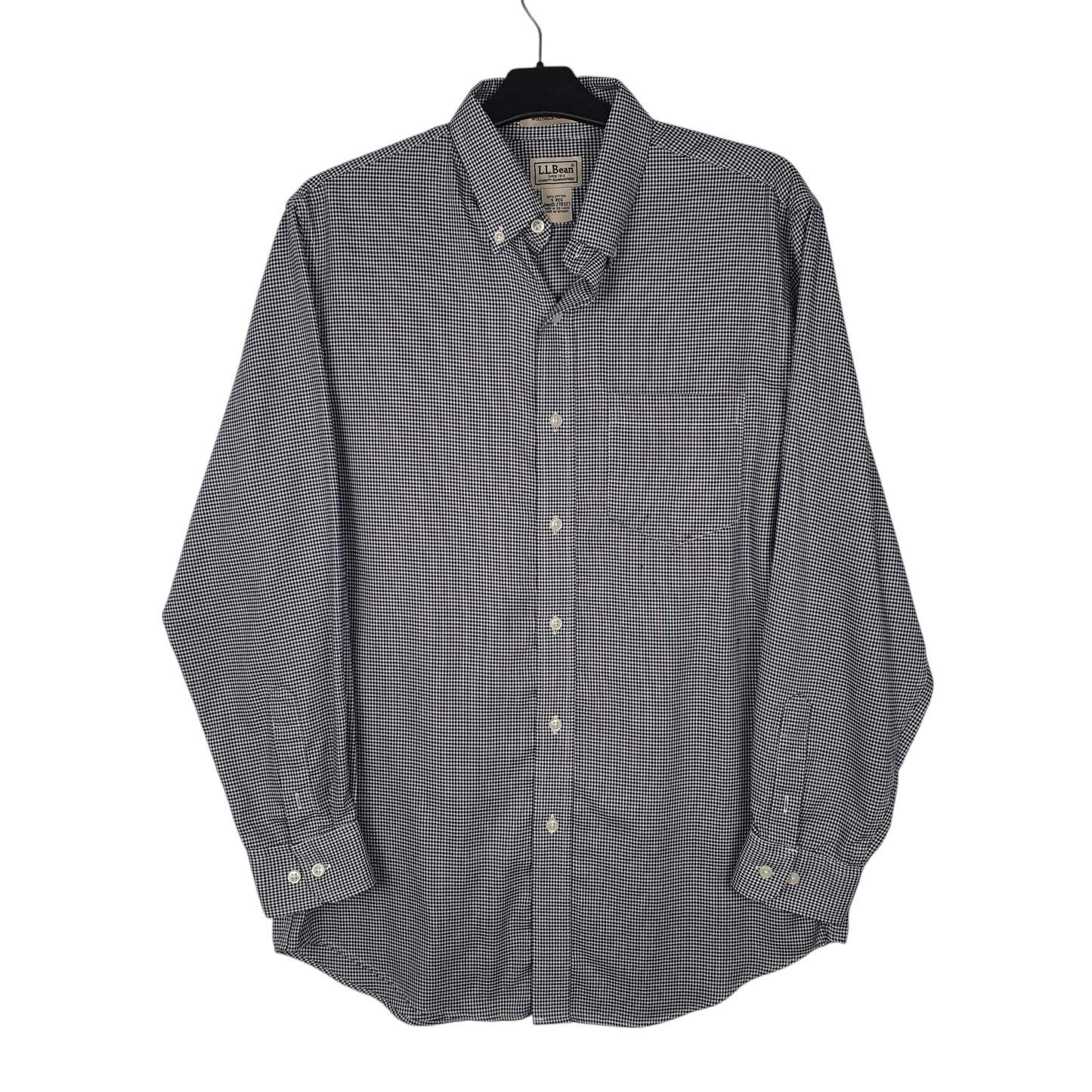 Mens Navy L.L.Bean  Long Sleeve Shirt