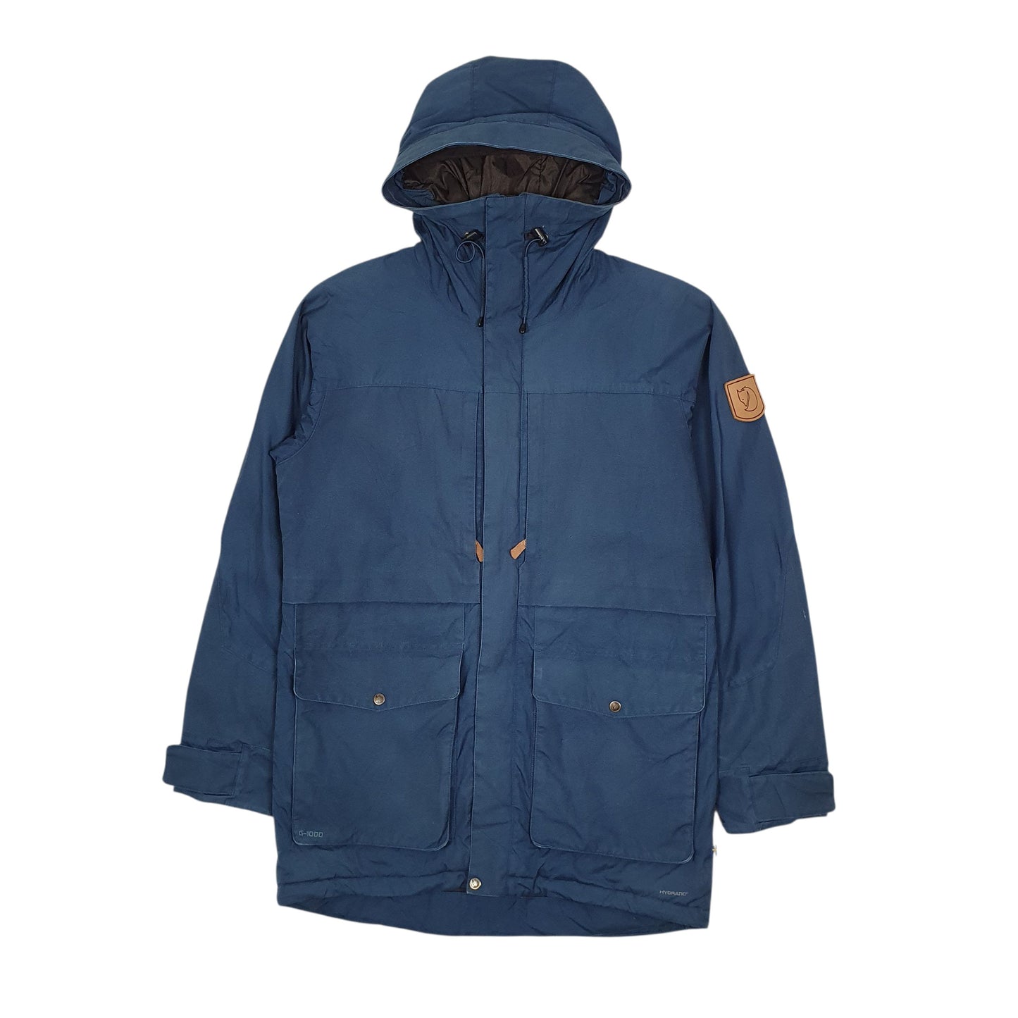 Mens Blue Fjallraven Barents  Coat