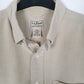 Mens Beige L.L.Bean   Shirt