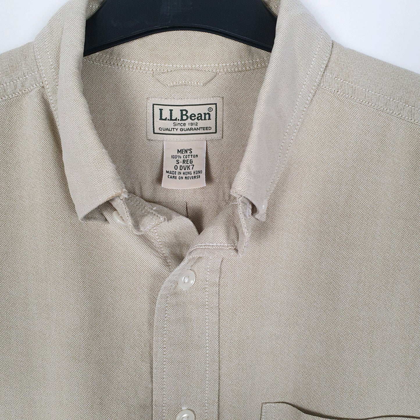 Mens Beige L.L.Bean   Shirt