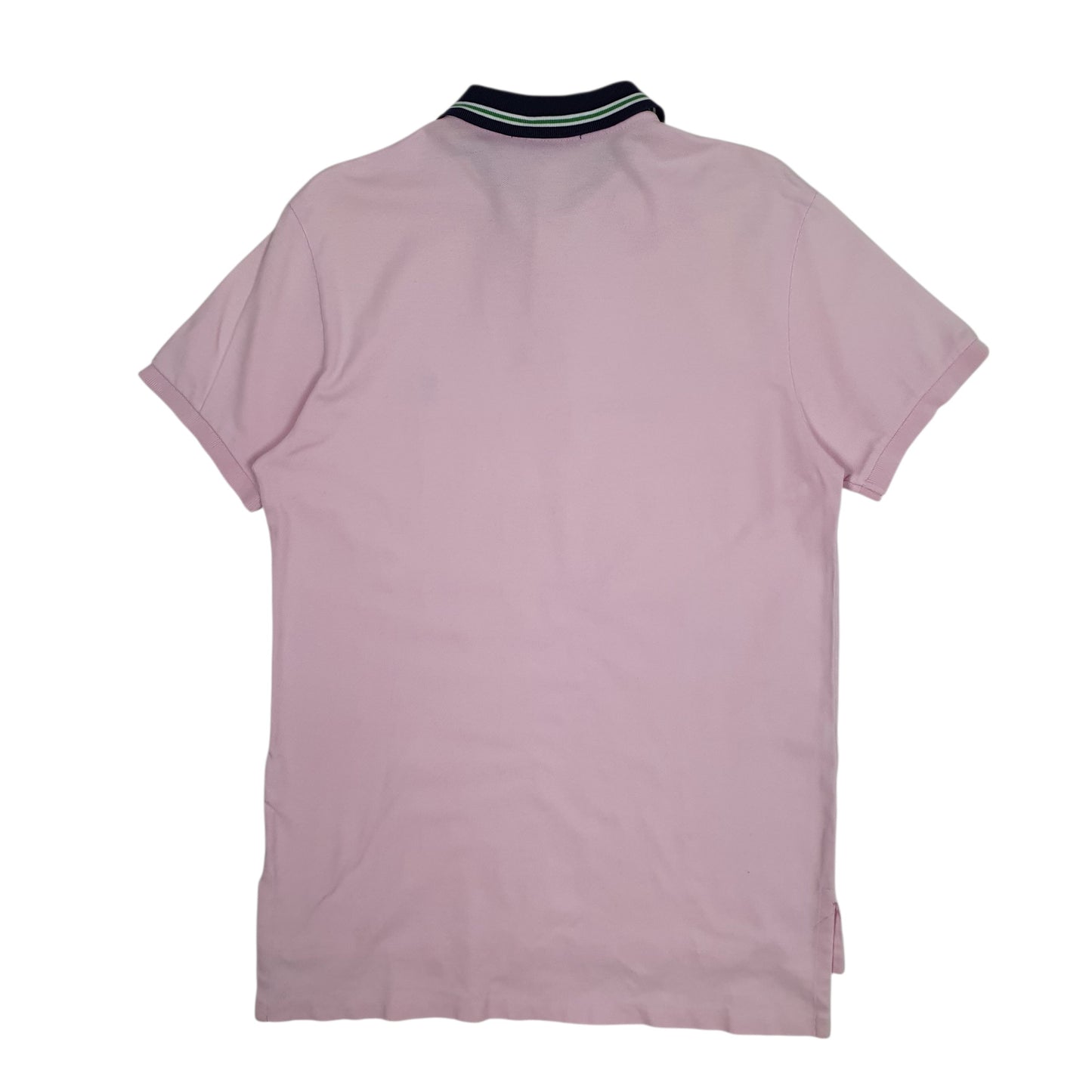 Mens Pink Polo Ralph Lauren Custom Fit  Polo Shirt