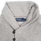 Mens Grey Polo Ralph Lauren  Shoal Neck Jumper