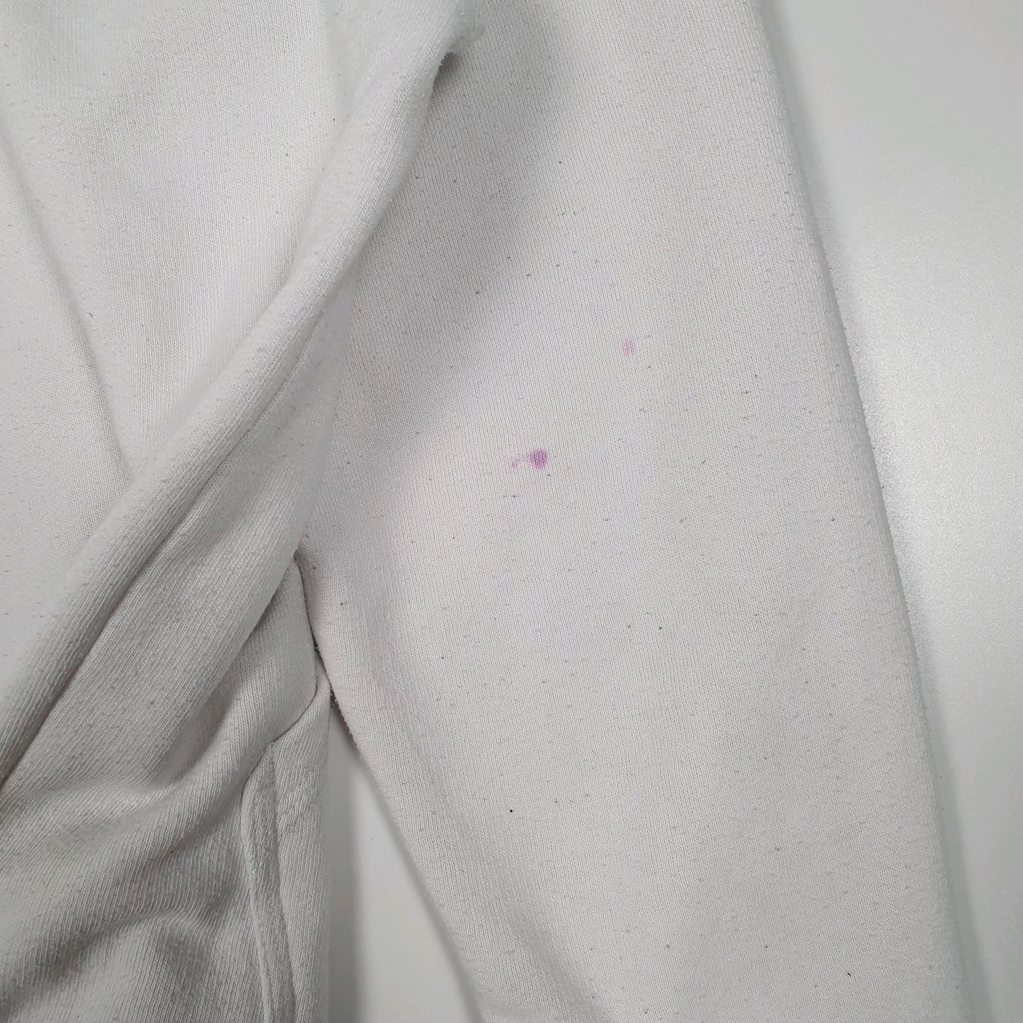 Mens White Champion  Hoodie Jumper