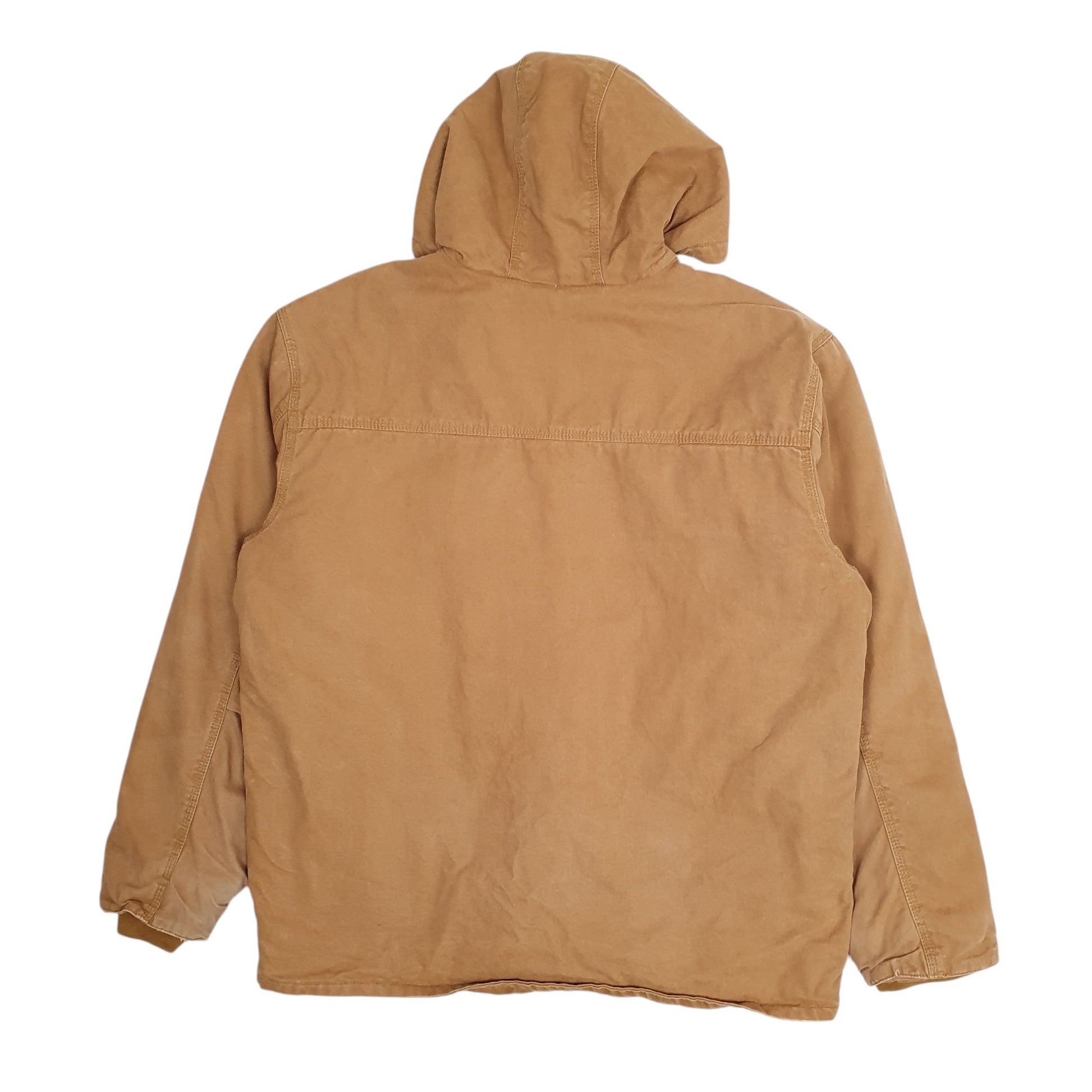 Mens Tan Bass Creek Active Hoodie  Coat