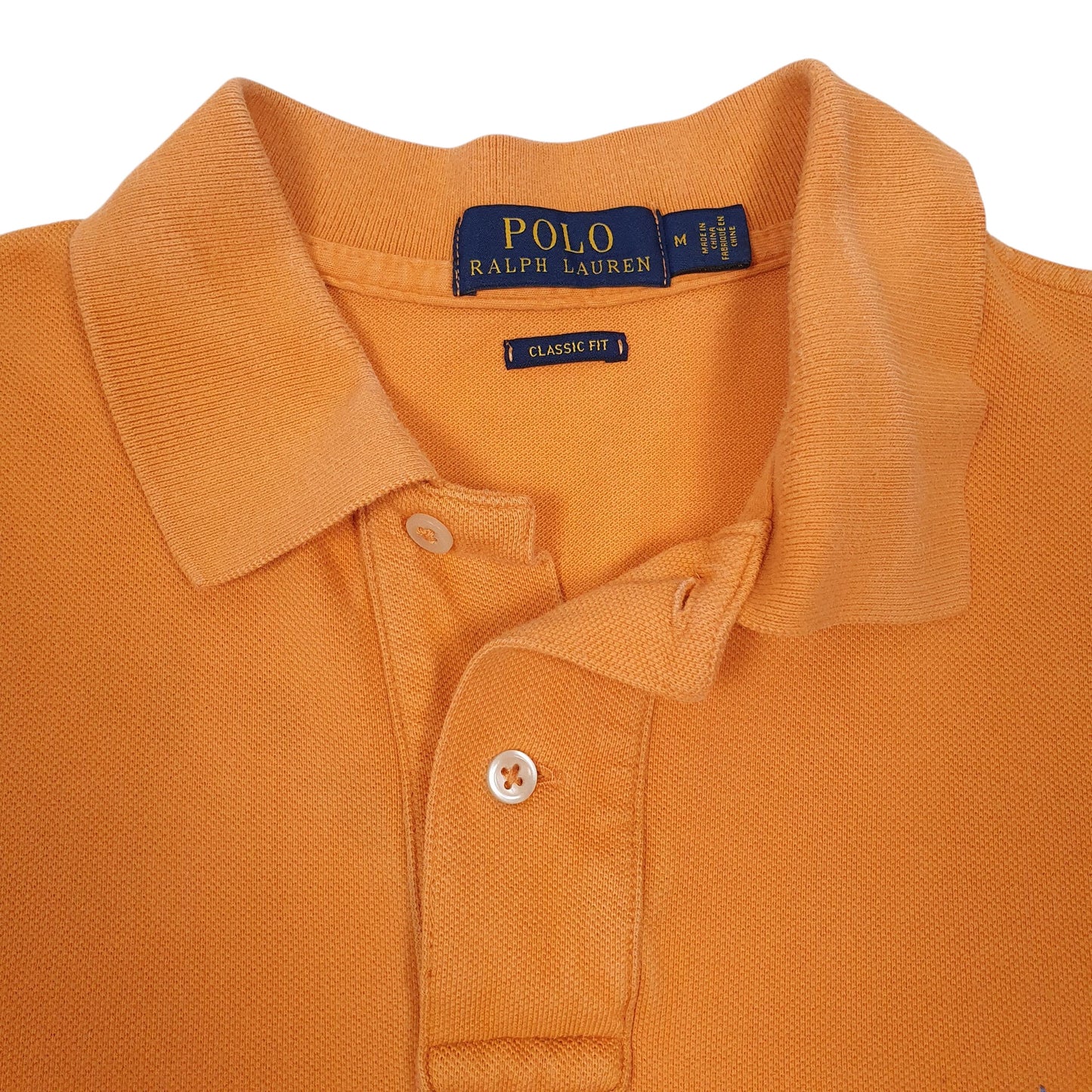 Mens Orange Polo Ralph Lauren   Polo Shirt