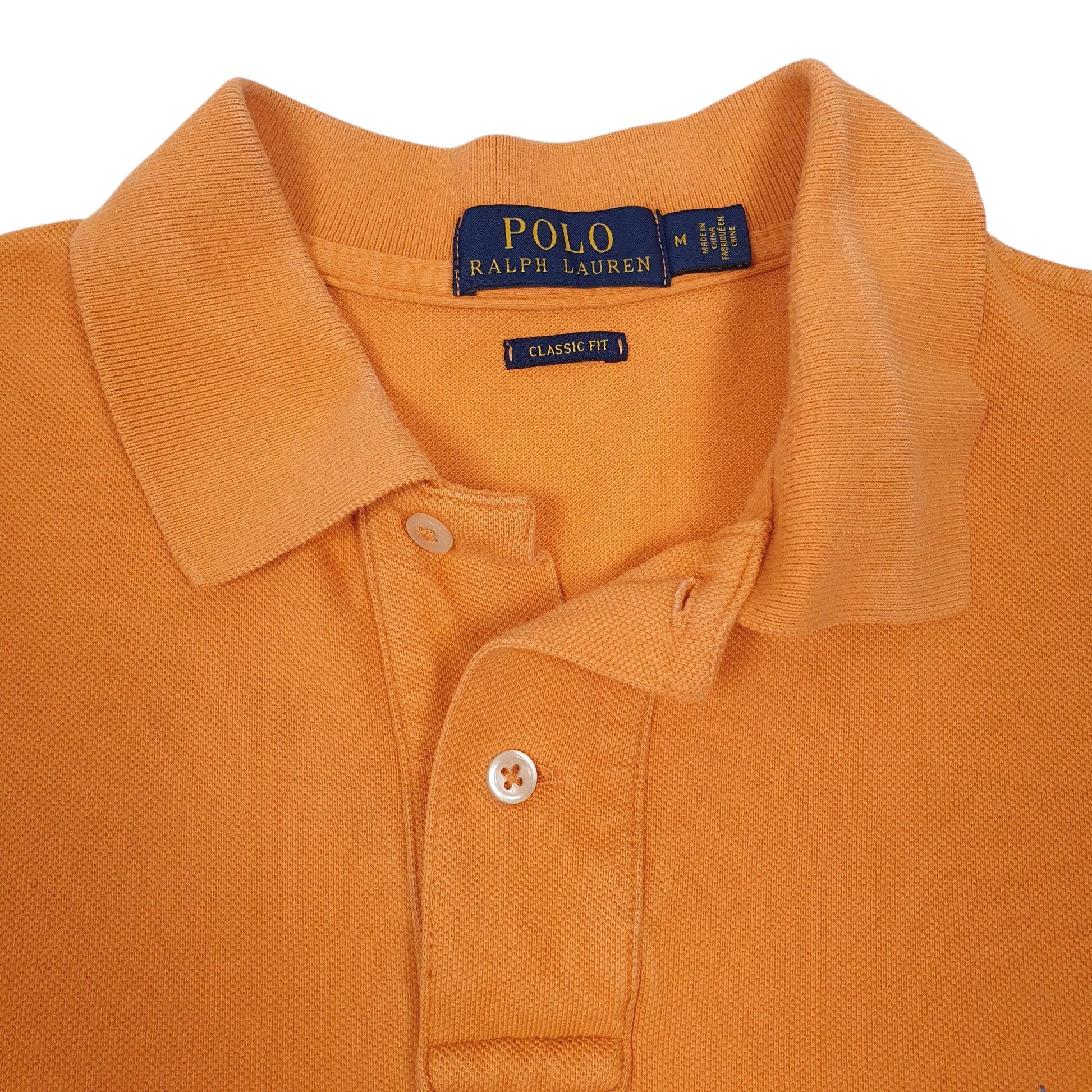 Mens Orange Polo Ralph Lauren   Polo Shirt