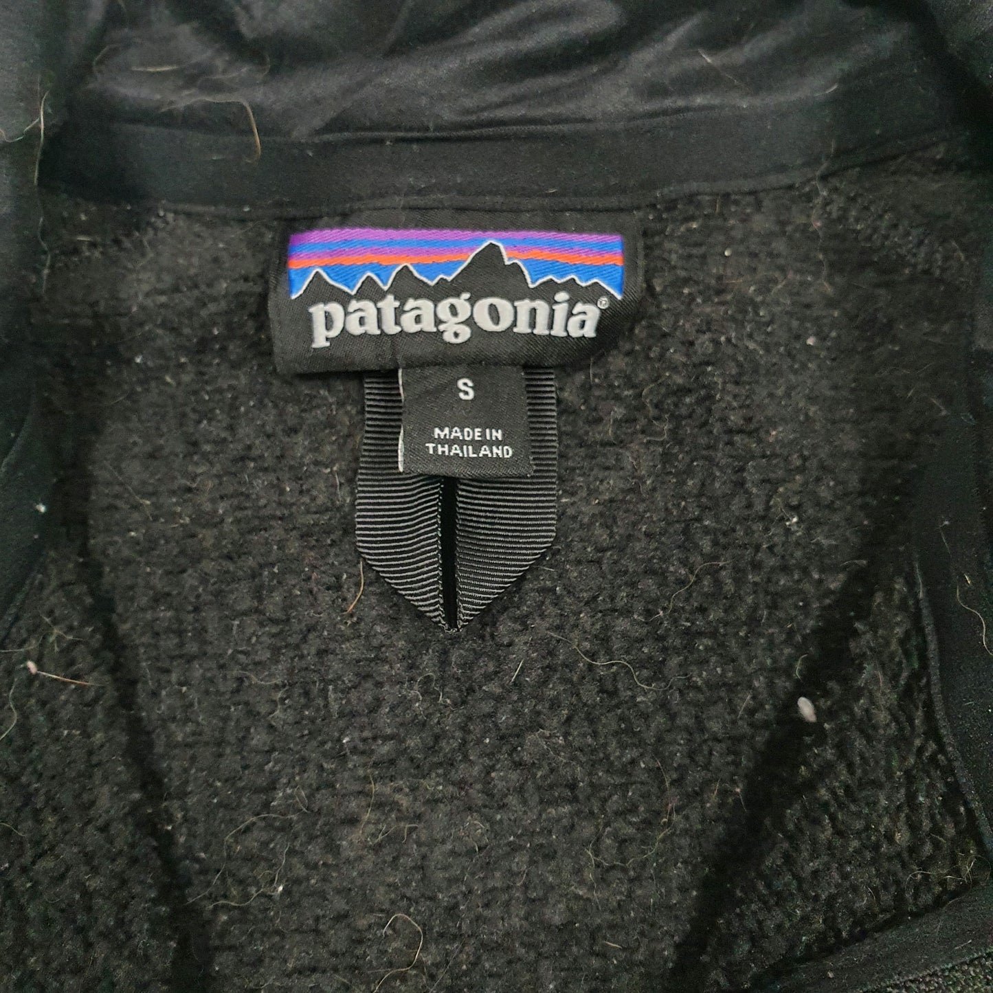 Womens Black Patagonia  Quarter Zip Jumper