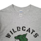 Mens Grey Gildan Wildcats Basketball  T Shirt