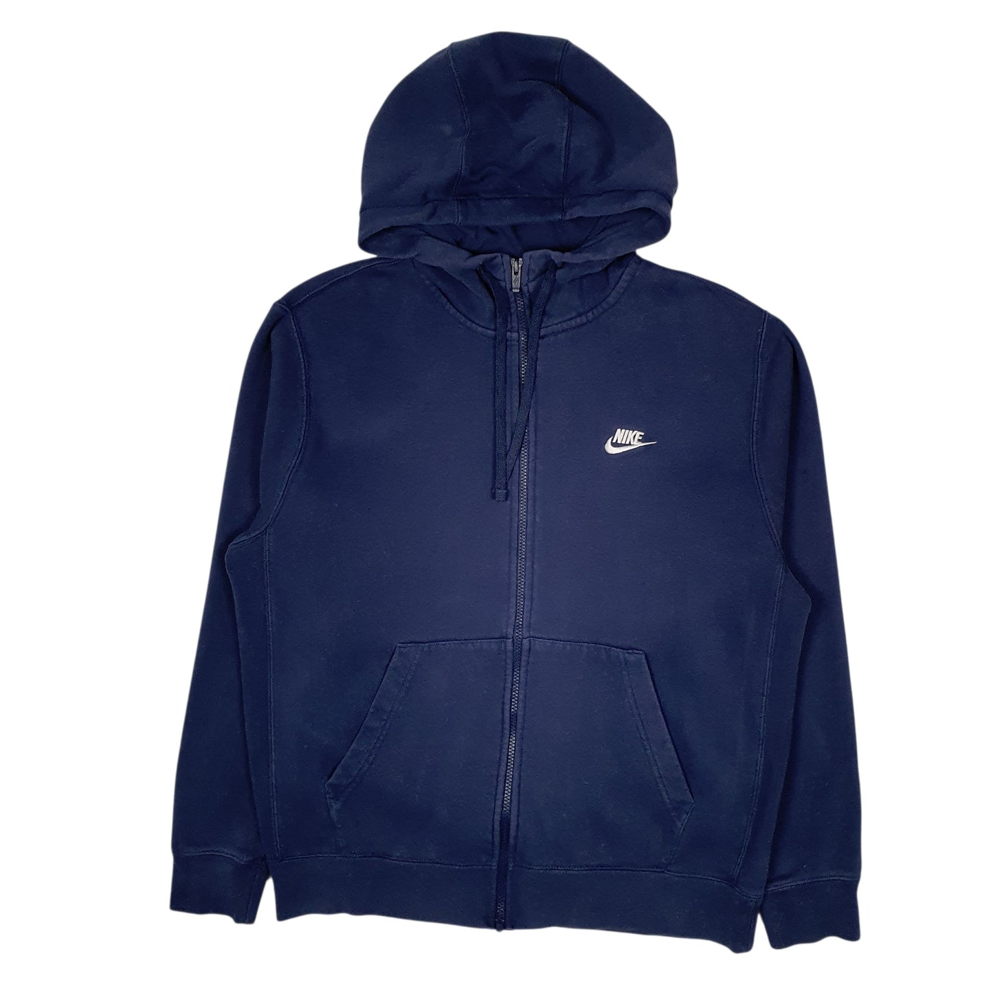 Mens Navy Nike Hoodie Full Zip Jumper