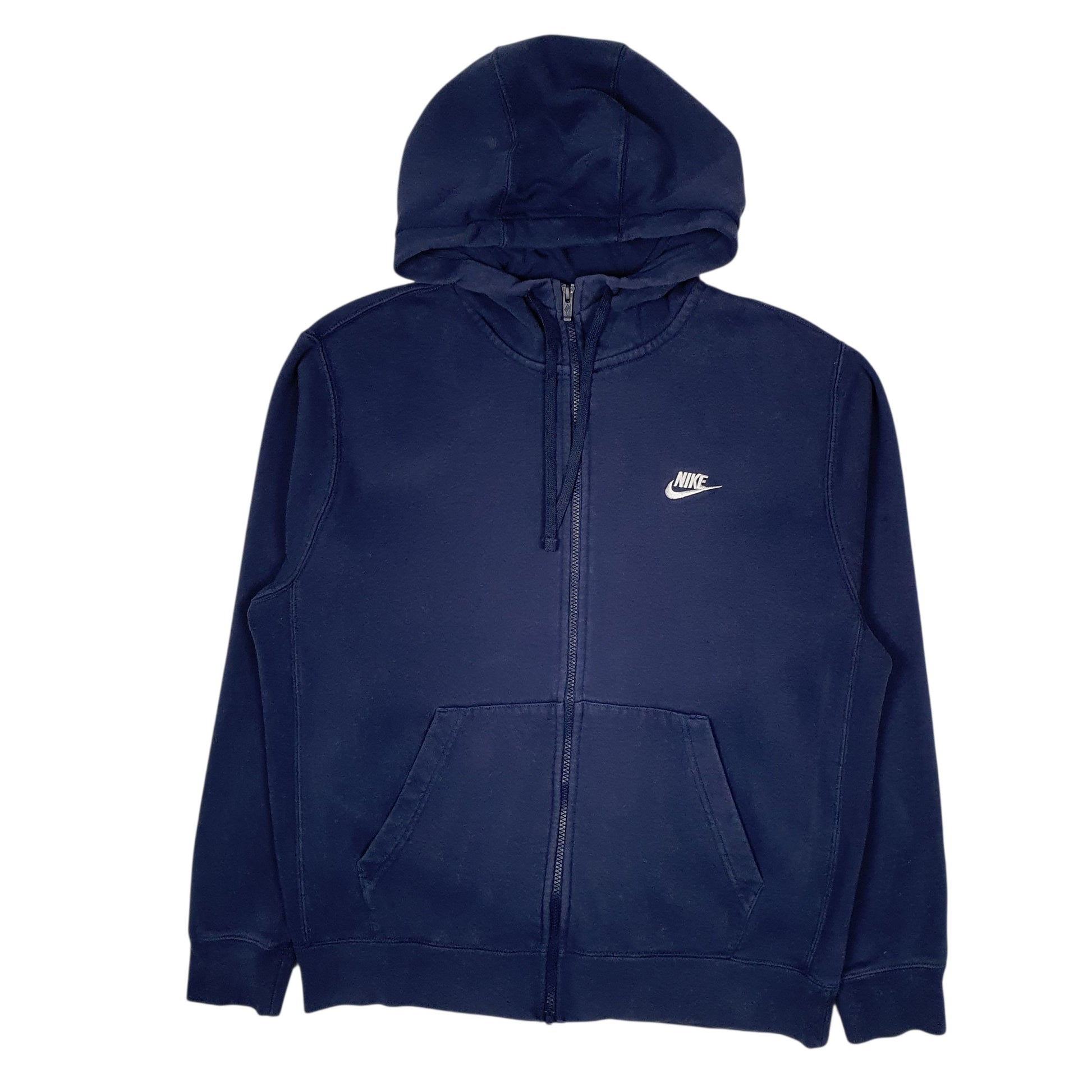 Mens Navy Nike Hoodie Full Zip Jumper