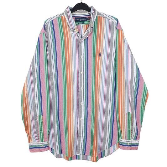 Mens White Ralph Lauren  Long Sleeve Shirt