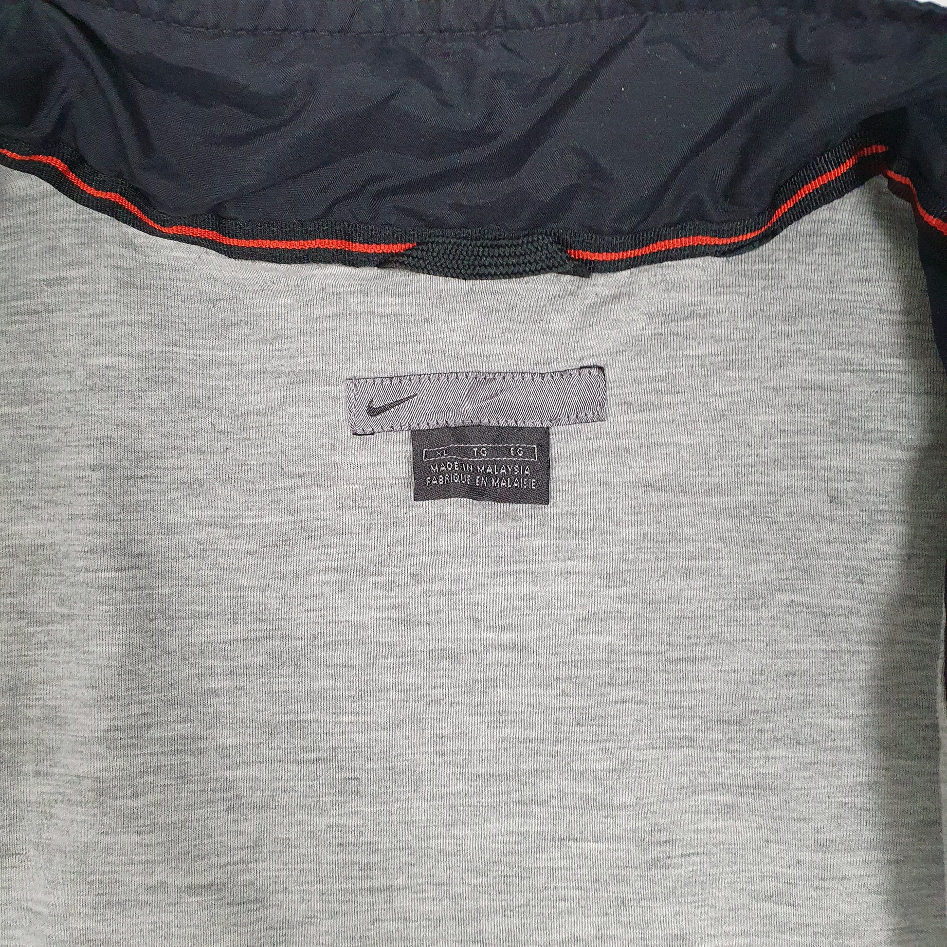 Mens Black Nike Vintage 2000s  Coat