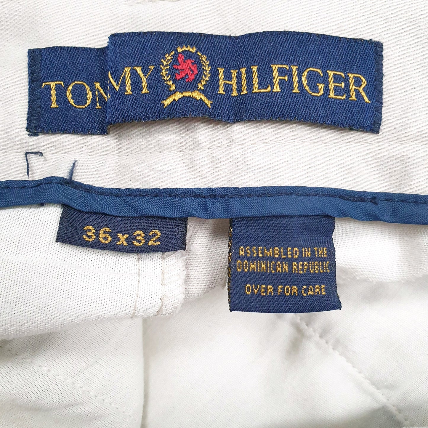 Mens Grey Tommy Hilfiger Pleated  Trousers