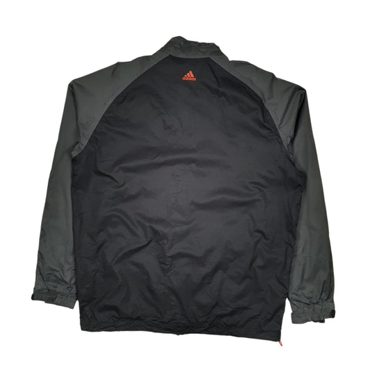 Mens Grey Adidas Climaproof Full Zip Coat