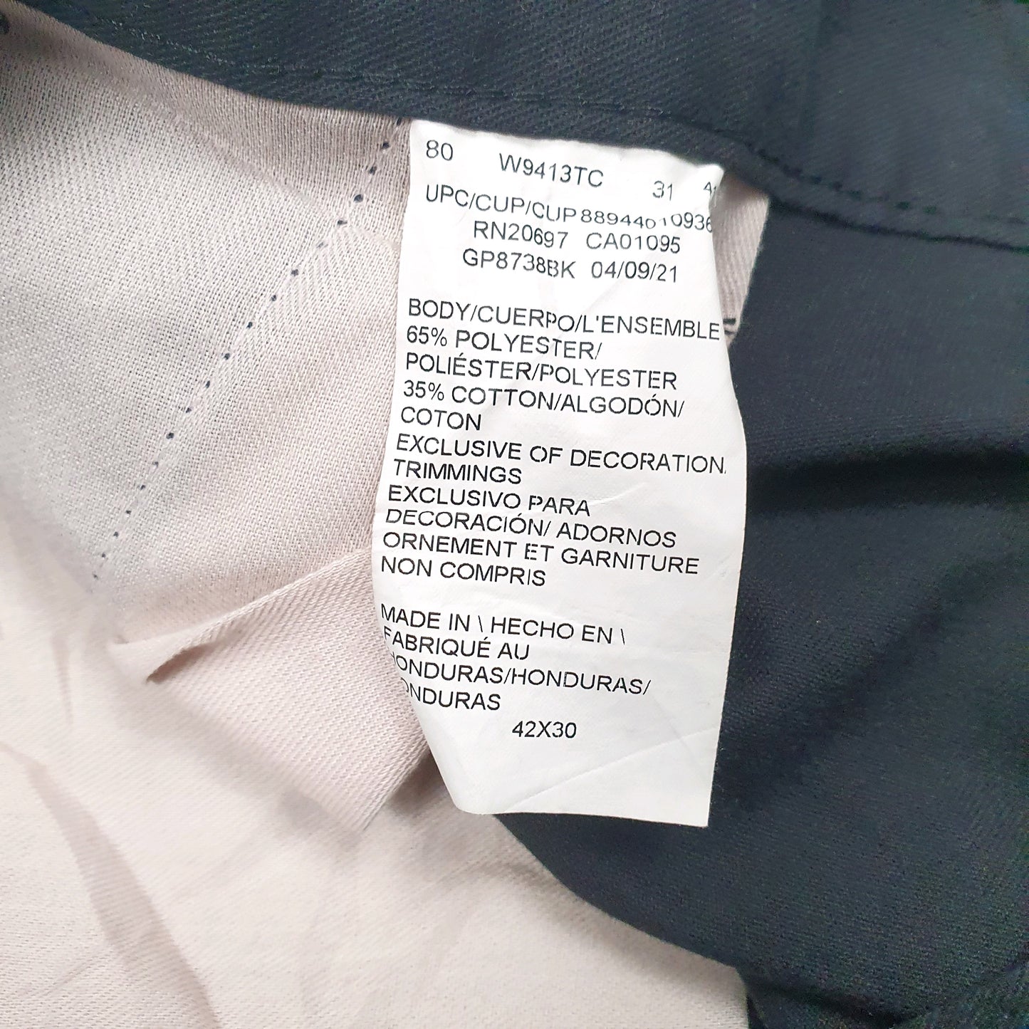 Mens Black Dickies Workwear  Trousers