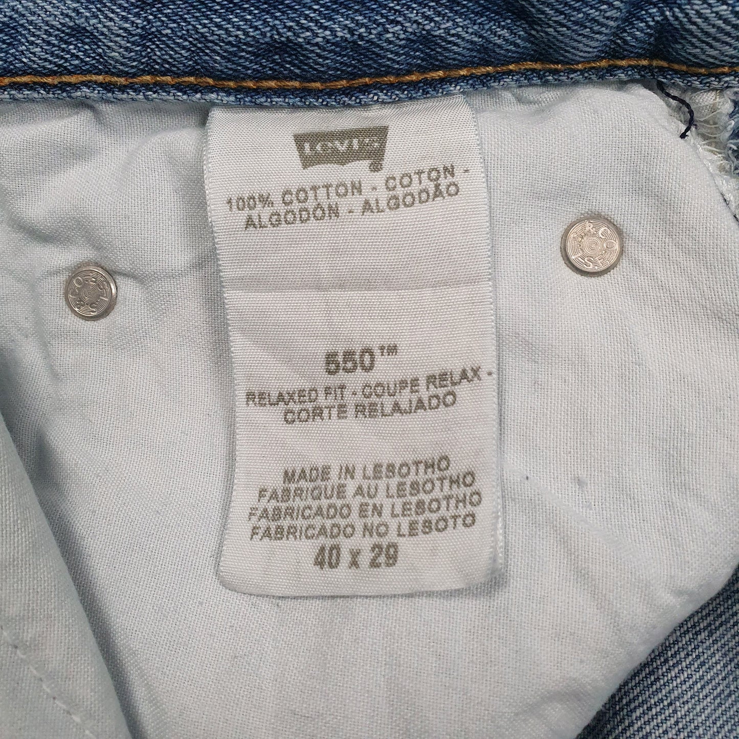 Mens Blue Levis   Jeans