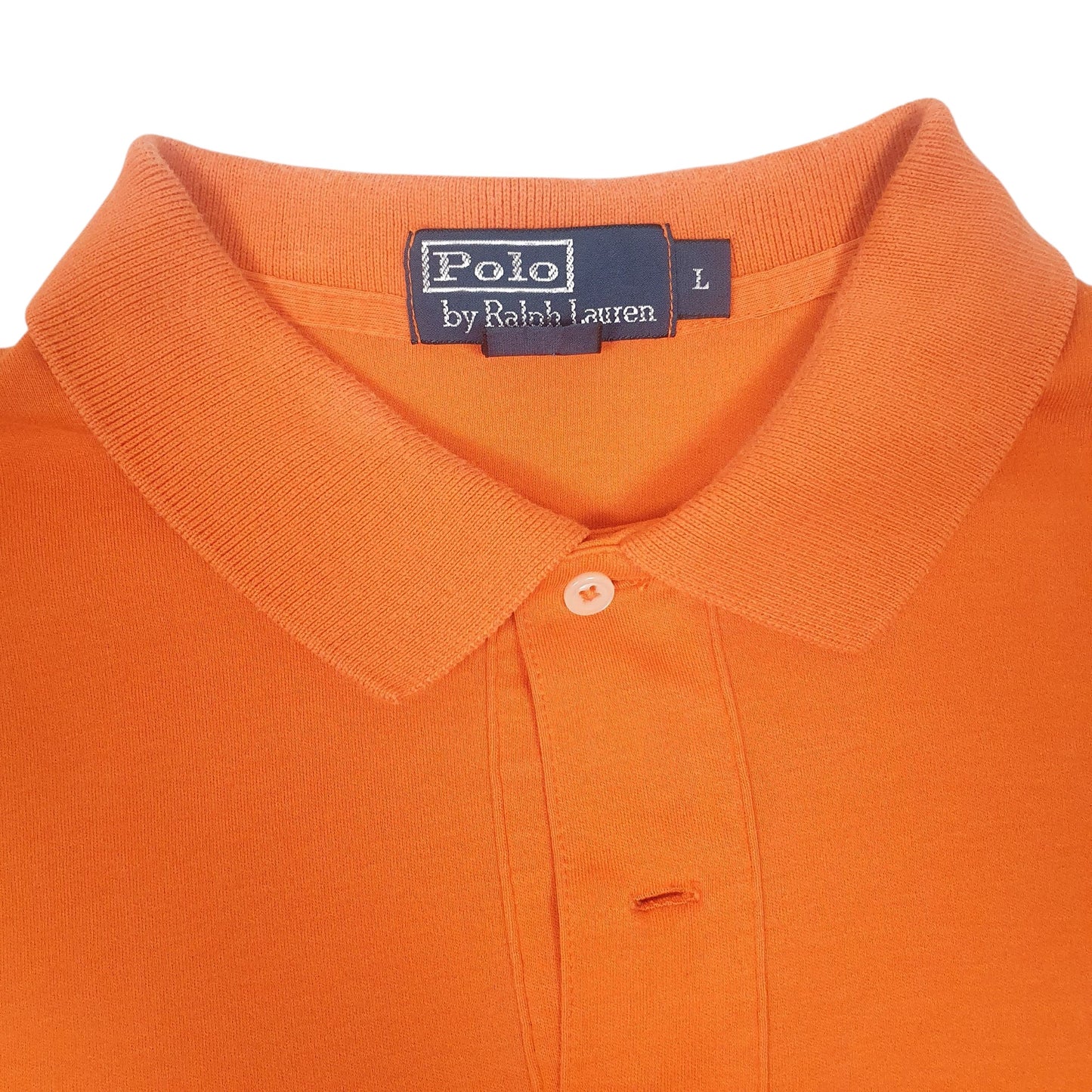 Mens Orange Polo Ralph Lauren   Polo Shirt