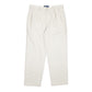 Mens Cream Polo Ralph Lauren Andrew Pant Pleated 90s Chino Trousers