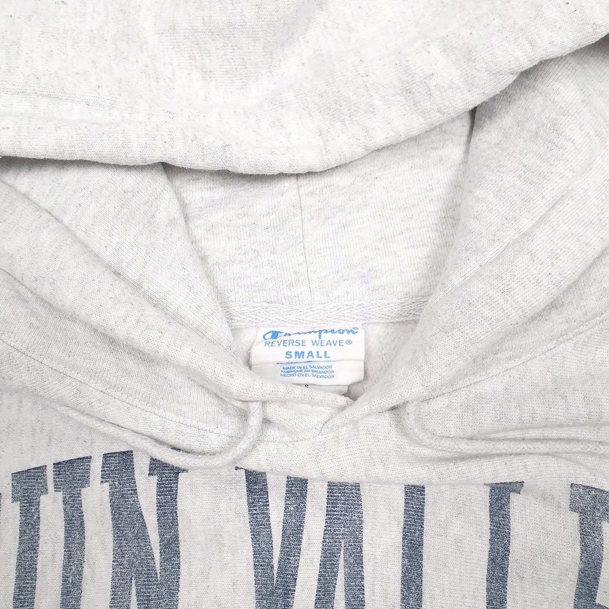 Mens Grey Champion Reverse Weave Sun Valley Hoodie Jumper