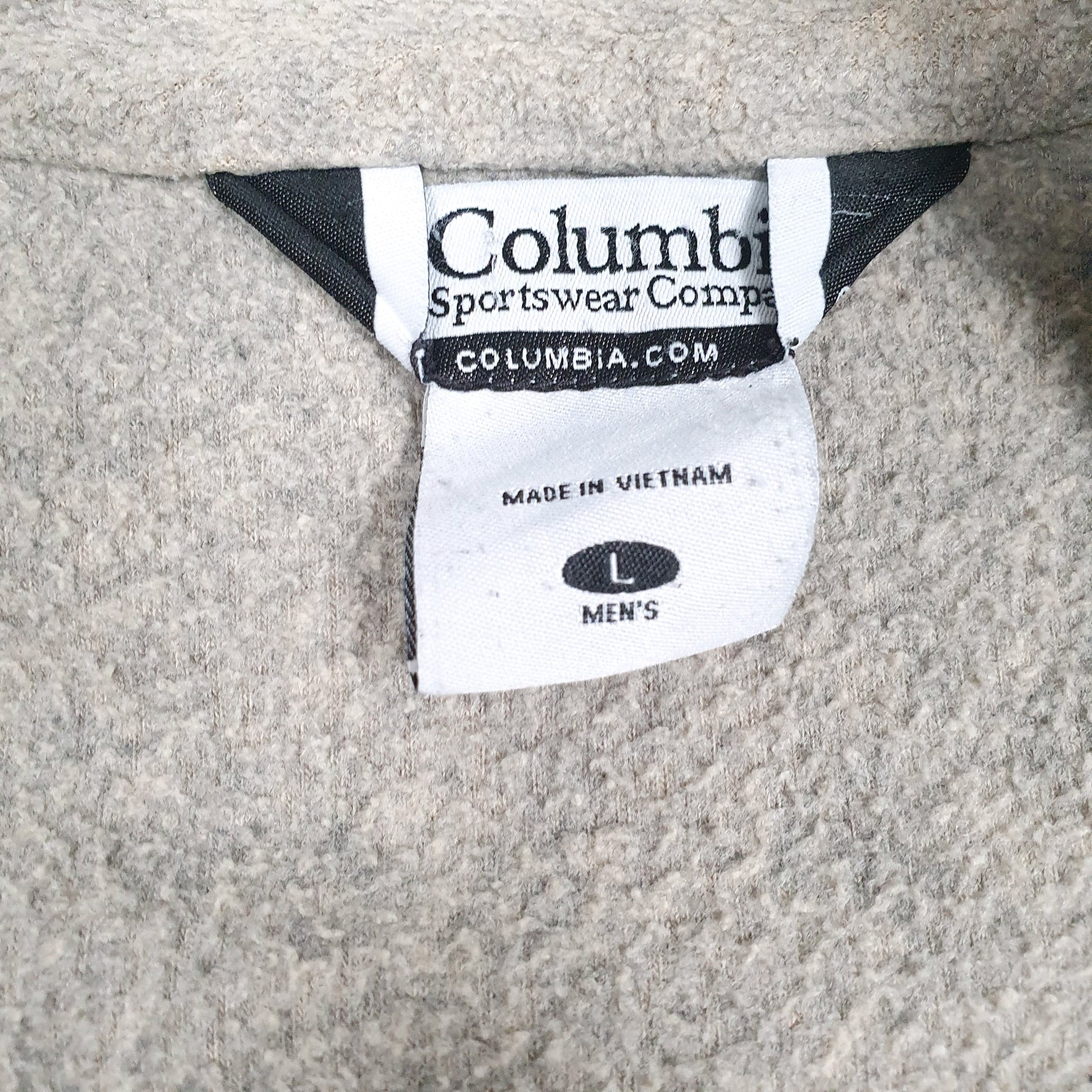 Mens Brown Columbia Sportswear Company  Full Zip Jumper