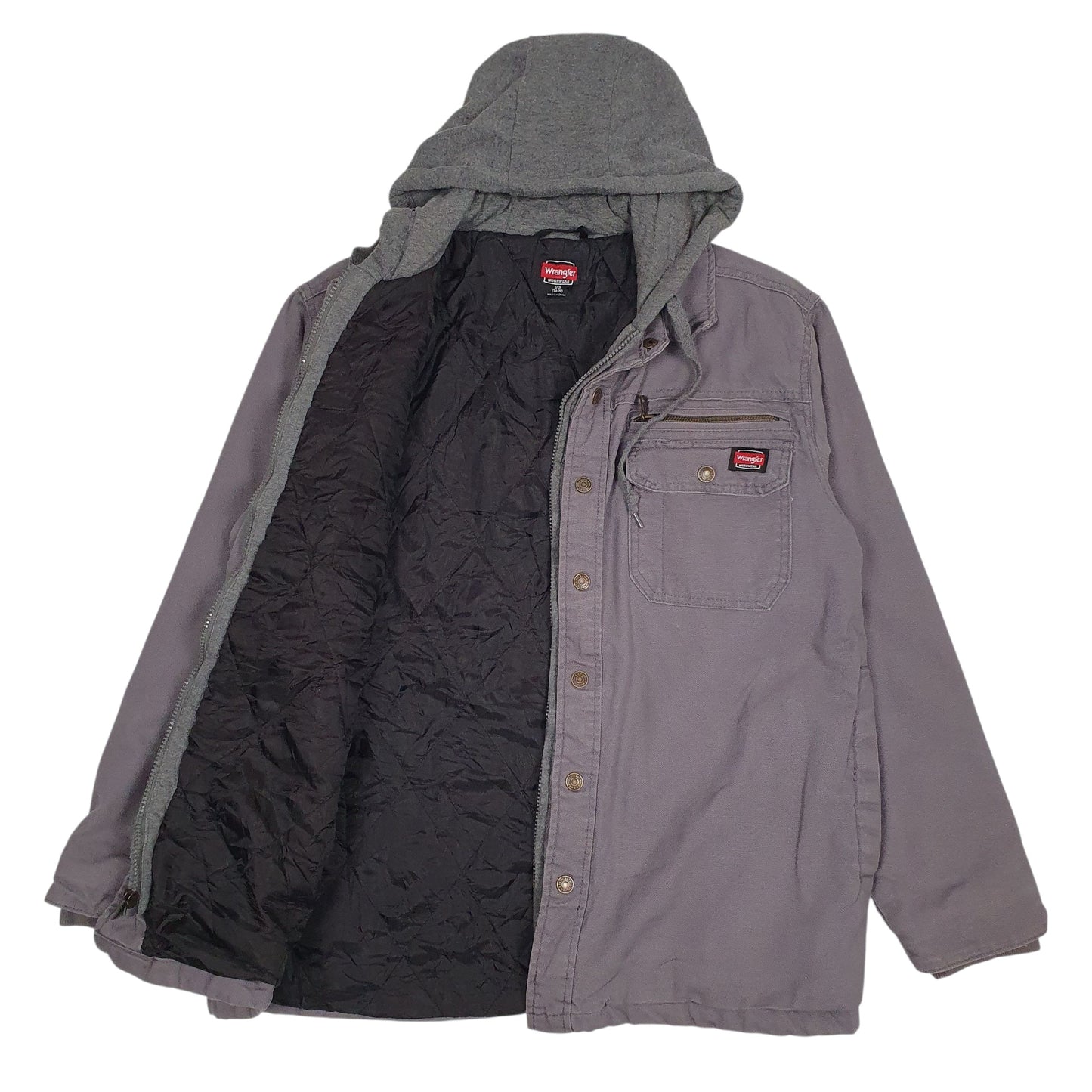 Mens Grey Wrangler   Coat