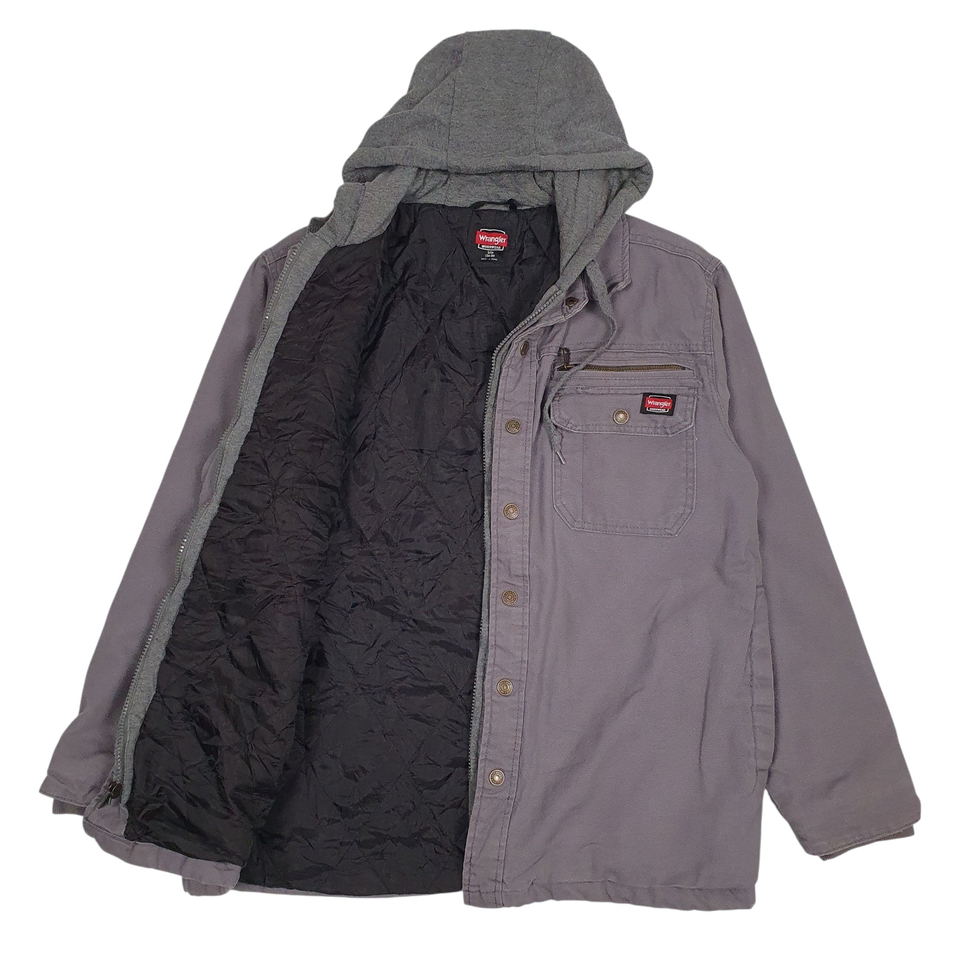 Mens Grey Wrangler   Coat