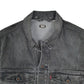 Mens Grey Levis Type 3 Trucker  Coat