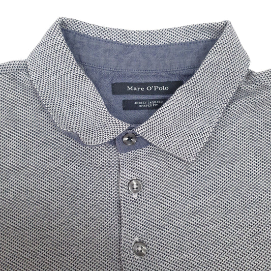 Mens Grey Marc O Polo   Polo Shirt