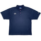 Mens Navy Umbro  Short Sleeve Polo Shirt