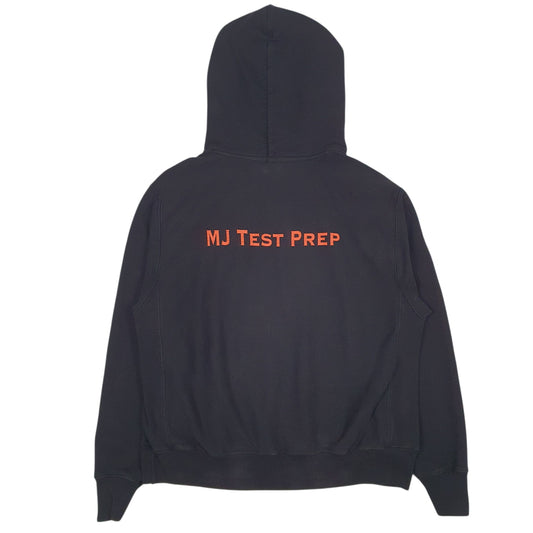 Mens Black Champion Reverse Weave Hoodie Jumper