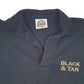 Mens Tan Barbarian Rugby Guinness Hoodie Polo Shirt