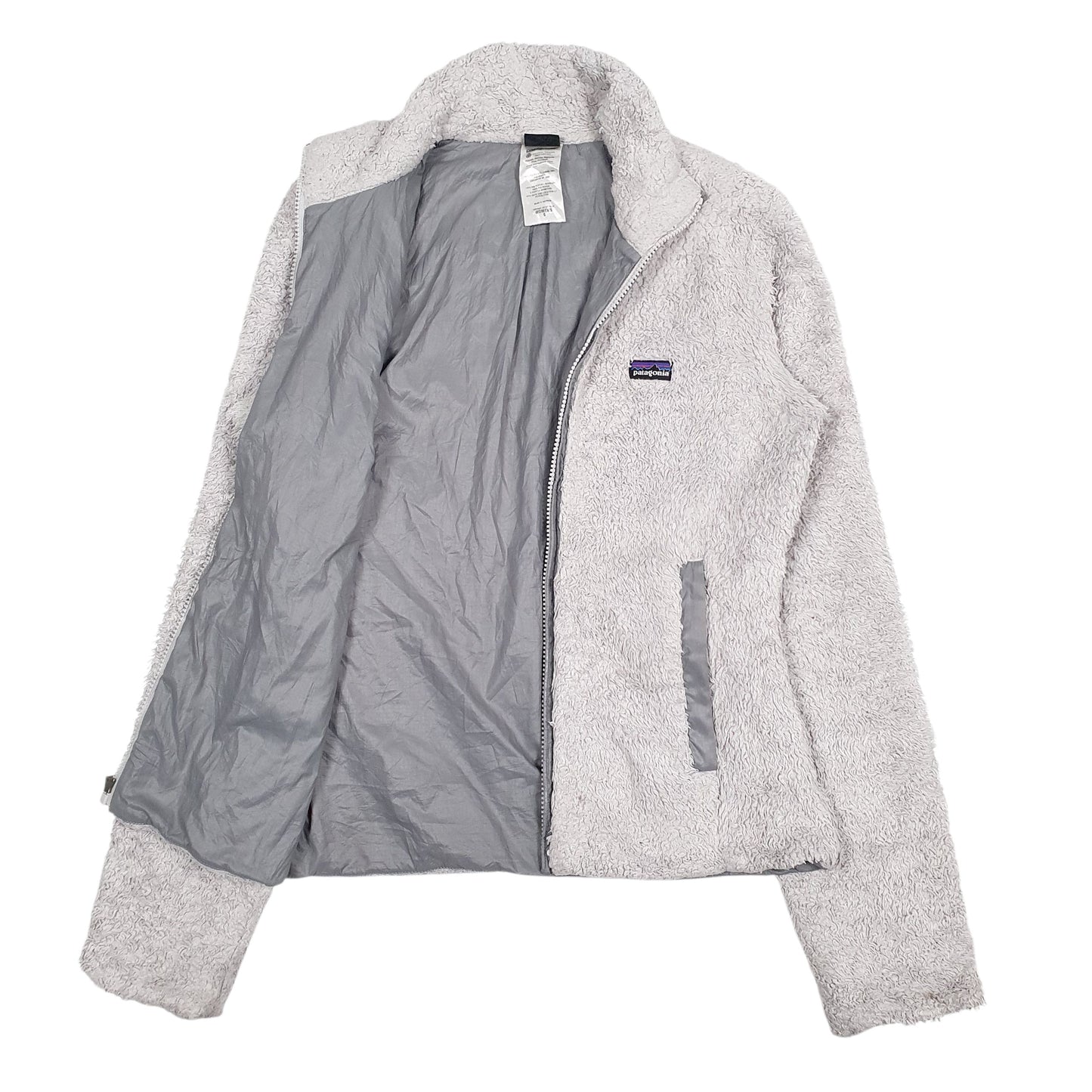 Womens Grey Patagonia  Full Zip Jumper
