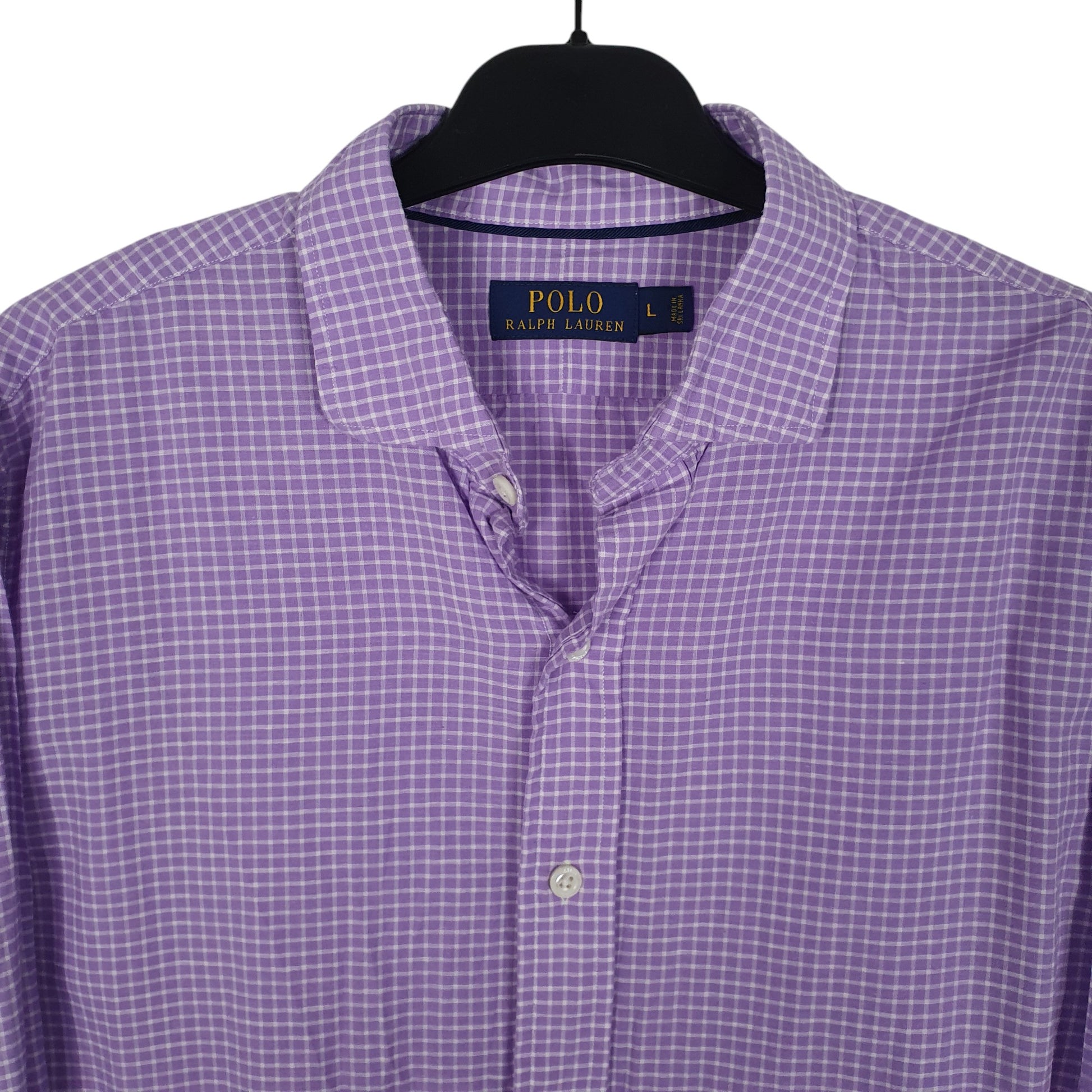 Mens Purple Polo Ralph Lauren   Shirt