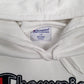 Mens White Champion  Hoodie Jumper