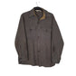 Mens Grey Woolrich Vintage 1980s Thick Long Sleeve Shirt