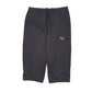 Womens Black Puma Capri Sport Shorts