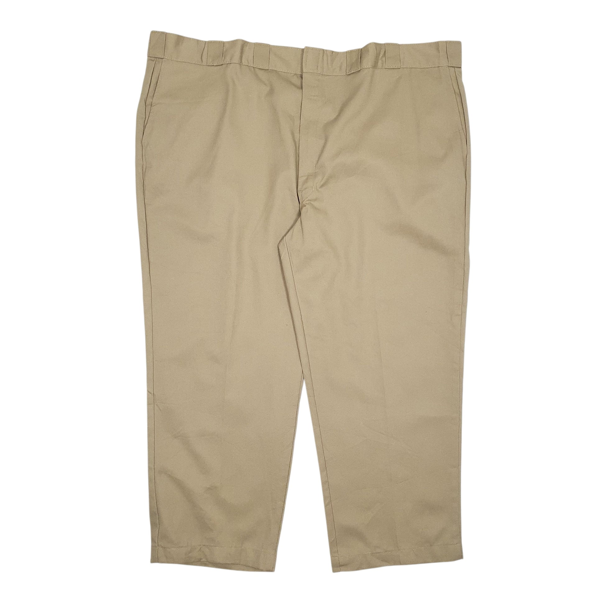 Mens Beige Dickies Workwear Chino Trousers