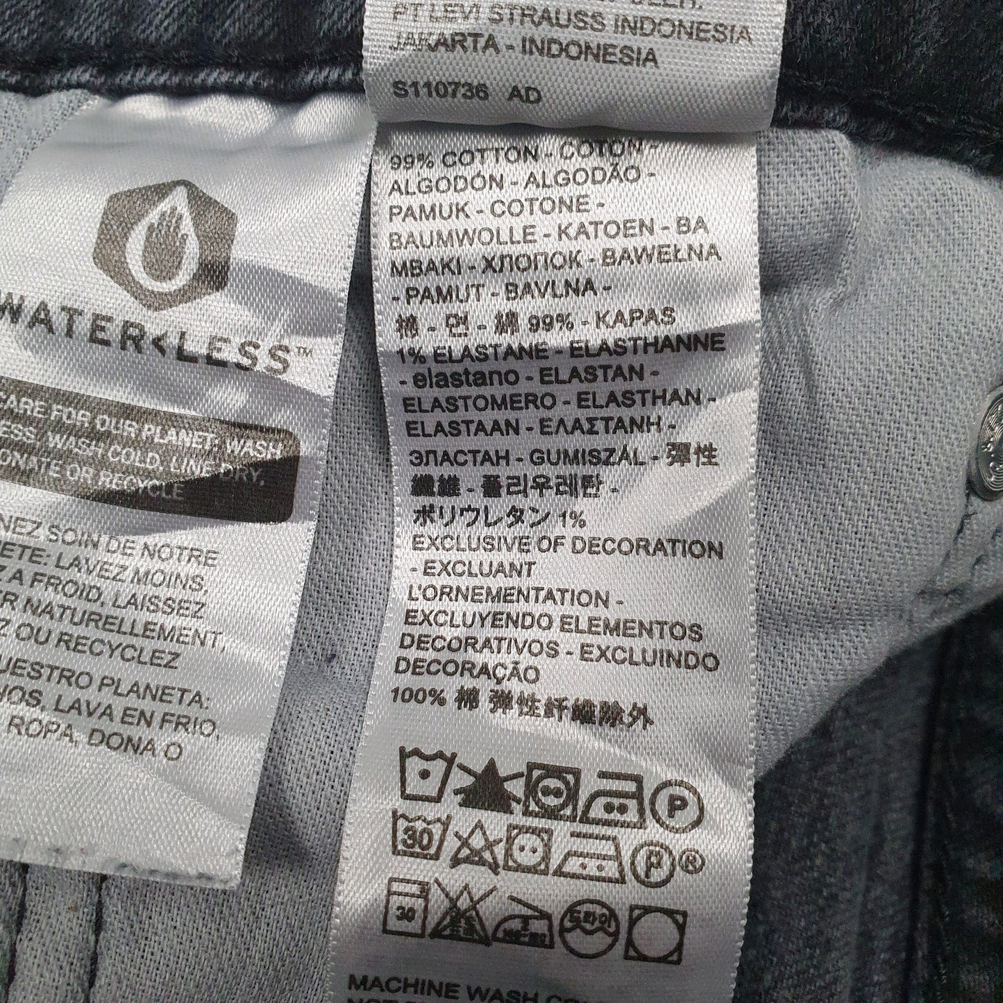 Mens Black Levis   Jeans