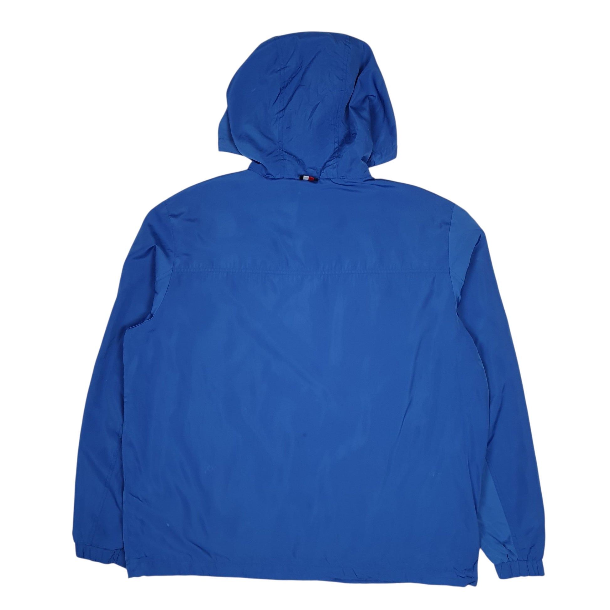 Mens Blue Tommy Hilfiger  Hoodie Coat